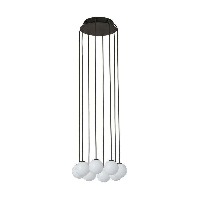 Orbet LED Chandelier, Nightshade Black