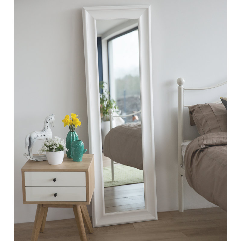 Flat Mirror, White