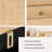 Rattan Shoe Cabinet With 2 Flip Drawers