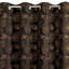Marigold Polyester Room Darkening Eyelet Curtain Panel-97279395