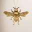 Ornement Arly Bee, or antique