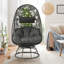Chaise de patio avec repose-pieds Cabren