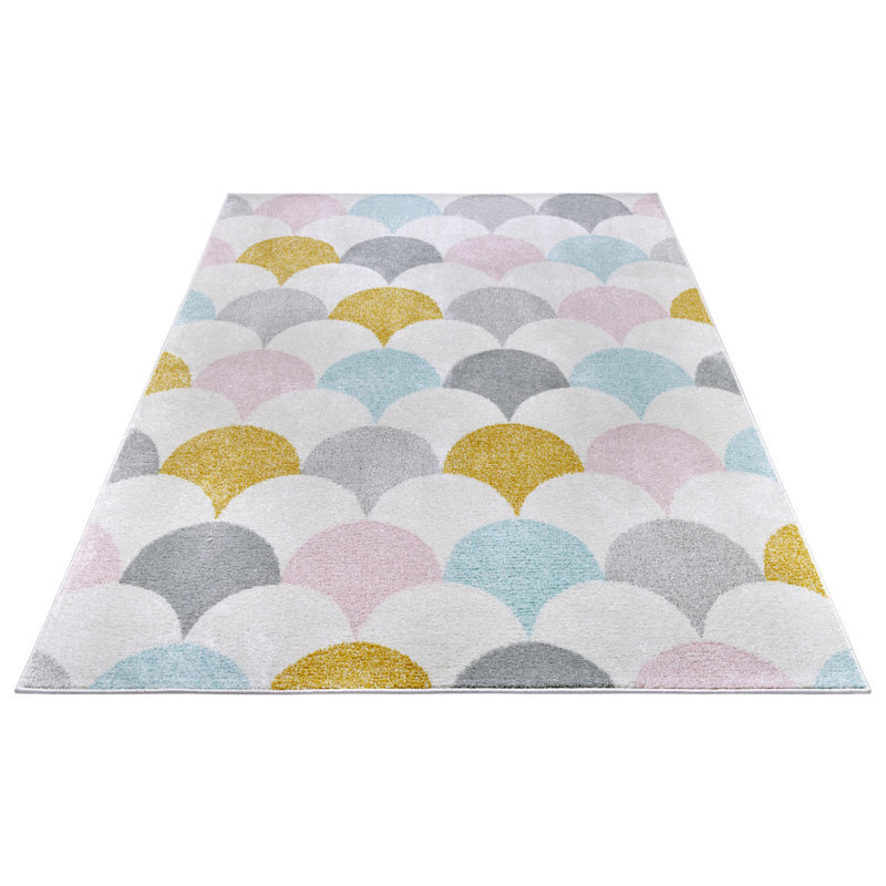 Adventures Children White Rug, Rectangular 160 x 235cm