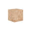Table basse carrée en bois aggloméré de style naturel-126913357