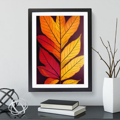 XV1022-613X An Incredible Leaf - Single Picture Frame Print
