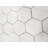 Bianco Dolomite 4" Hexagon Matte