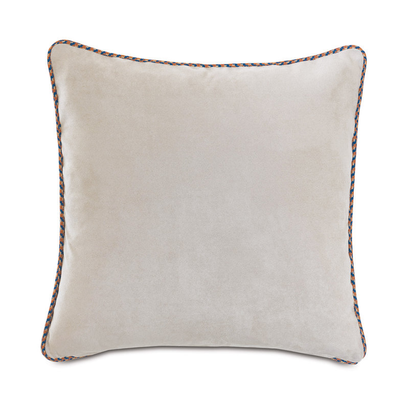 Ladue Square Pillow Cover & Insert, Vinci Taupe