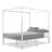 Saretta Metal Canopy Bed-1446171078