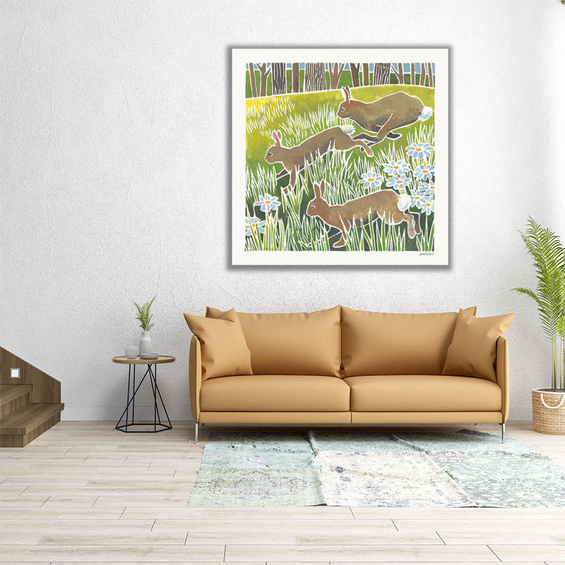 Wild Woodland II - reproduction d'art sur toile, H 24 po x l 24 po