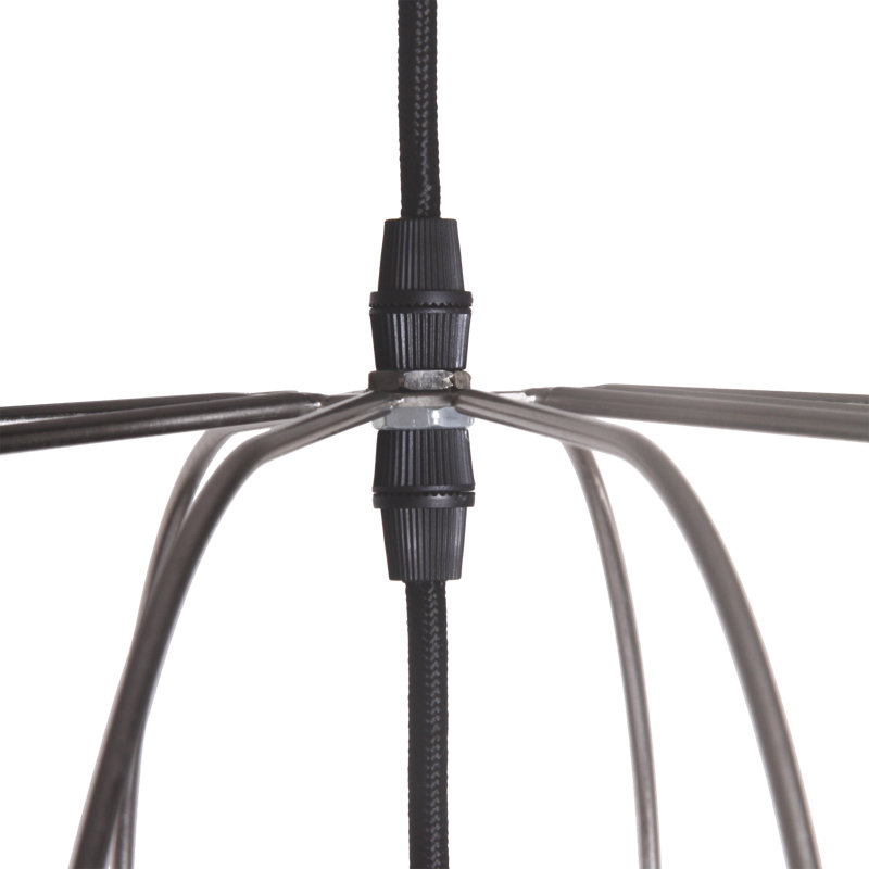 Patience 1 - Light Geometric Pendant, 141cm H x 30cm W x 30cm D