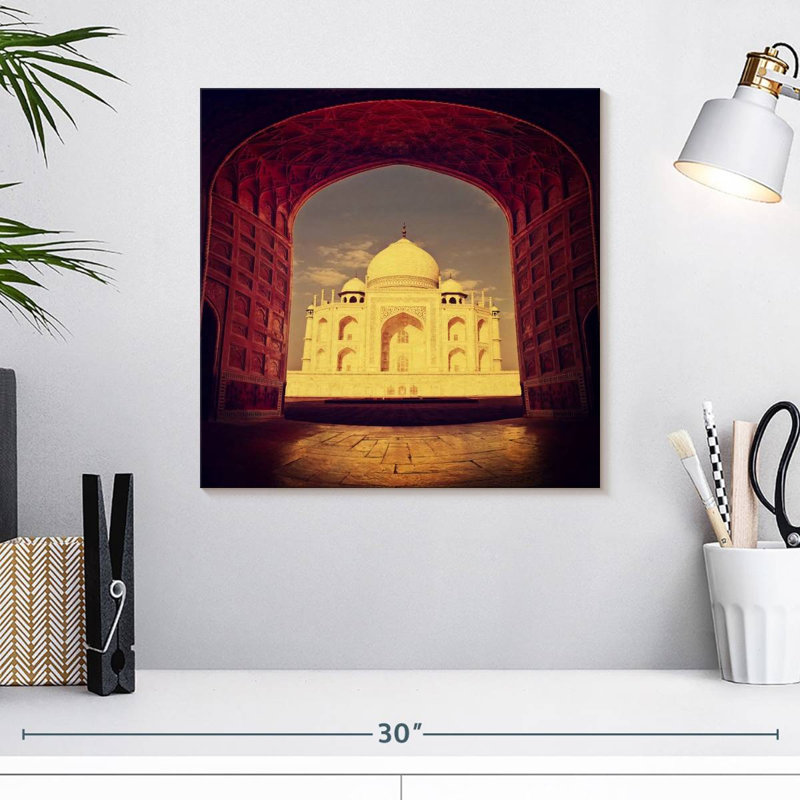 Nicci Taj Mahal à Agra, H 16 po x l 16 po