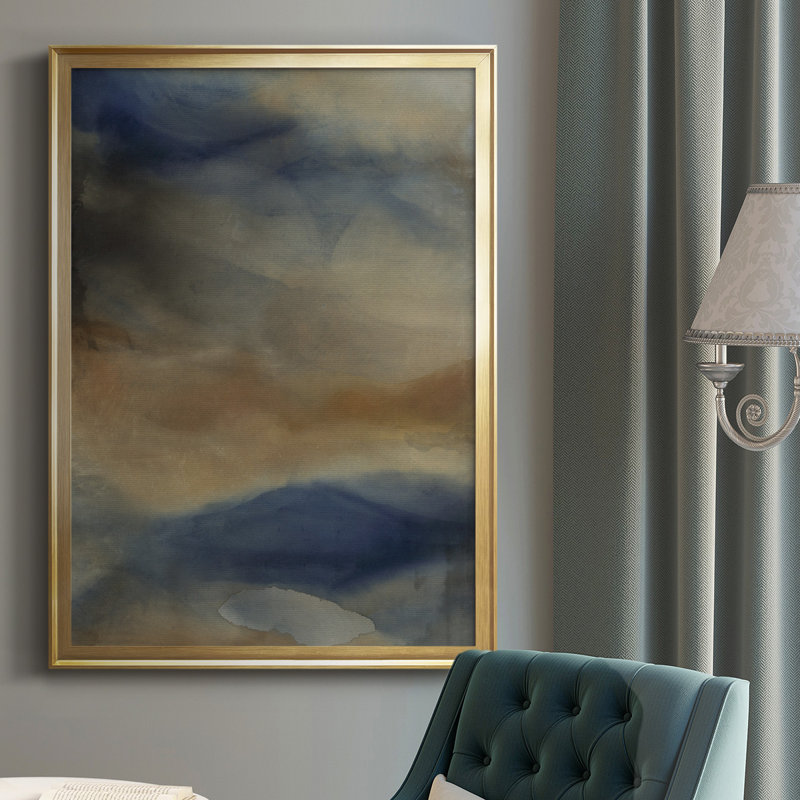 " Reflection ", Gold, 42.5" H x 30.5" W x 1" D