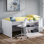 Uxbridge Single (3') Mid Sleepers with Storage Included