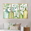 «Mixed Botanical Green Leaves I0», ensemble d'art mural sur toile encadré de campagne-72043527-72044241