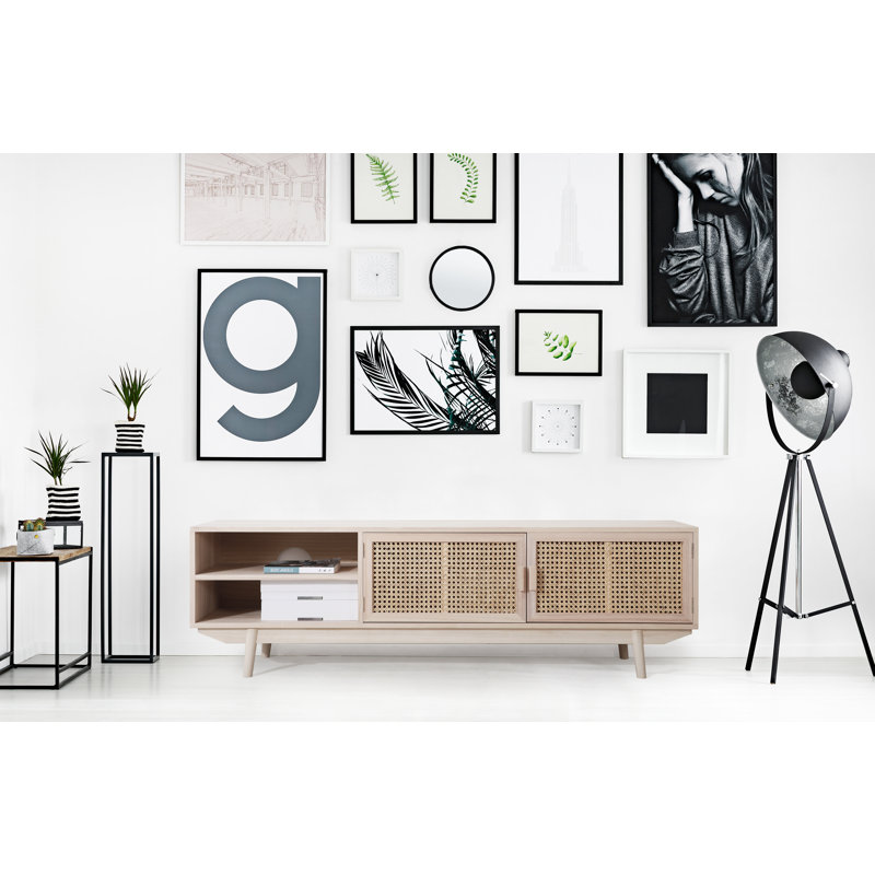 Sandiford Unfinished TV Stand for TVs up to 65"