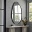 Pirlo Metal Oval Mirror-1251482236