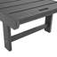 Chaise longue inclinable avec table d'appoint Haley (1 chaise et 1 table)-877681303