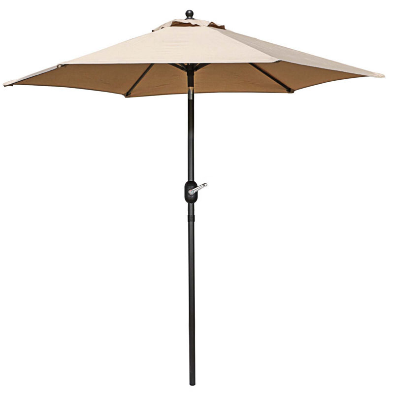Parasol de marché 7 pi 6 po Swinsley, Blanc