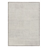 Rug & Kilim’S Contemporary Textural Rug In White Tones And Striae