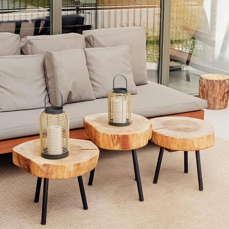 Natural Rattan Boho Lanterns - Handcrafted Chic Decor to Enhance Your Home