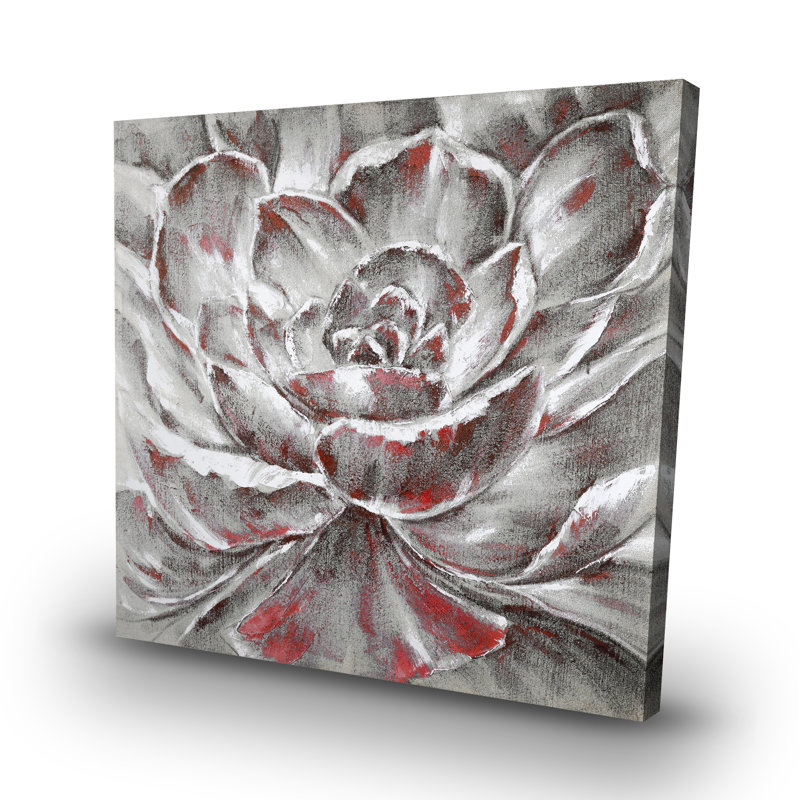 flower - 32"x32" art on canvas