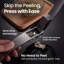 Presse-ail en acier inoxydable Gourmet Easy