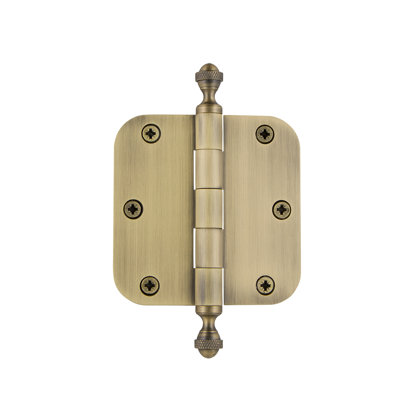 3.5'' x 3.5'' Brass Butt Bearing Hinge