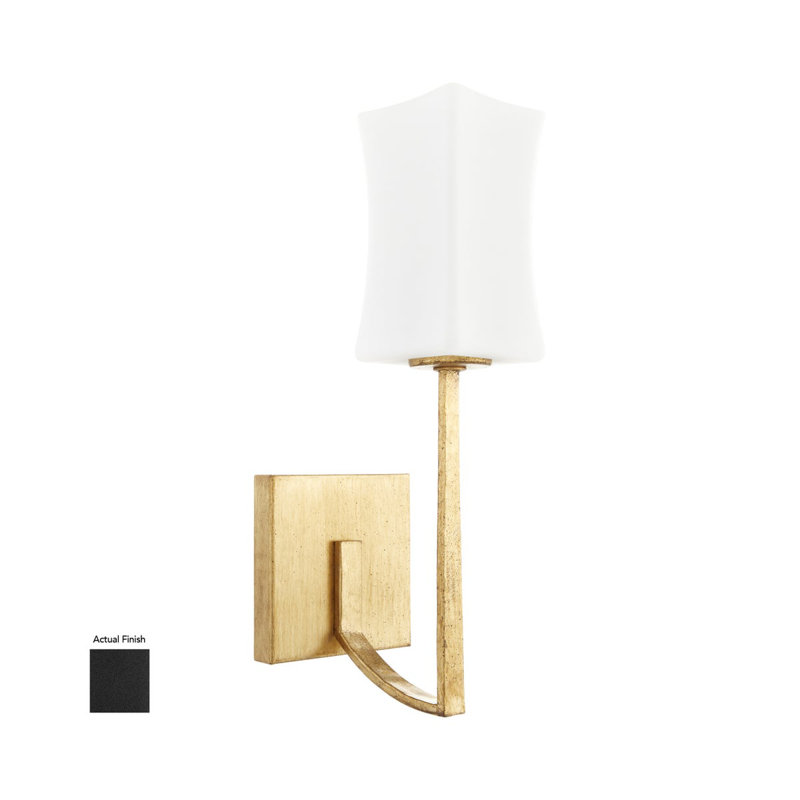Monta 1LT WALL MT - GL, Noir mat