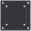 Base de poteau carré Vidaxl 12 pièces en acier galvanisé 2,80 x 2,80 po-113046103