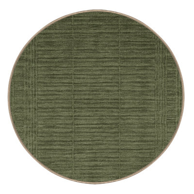 Tapis brun uni lavable à la machine