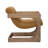 Bridges Upholstered Accent Chair in Mustard and Natural Ash-1549594599