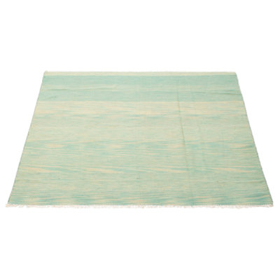 Kilim vert Ankara 5 pi 9 po x 5 pi 10 po