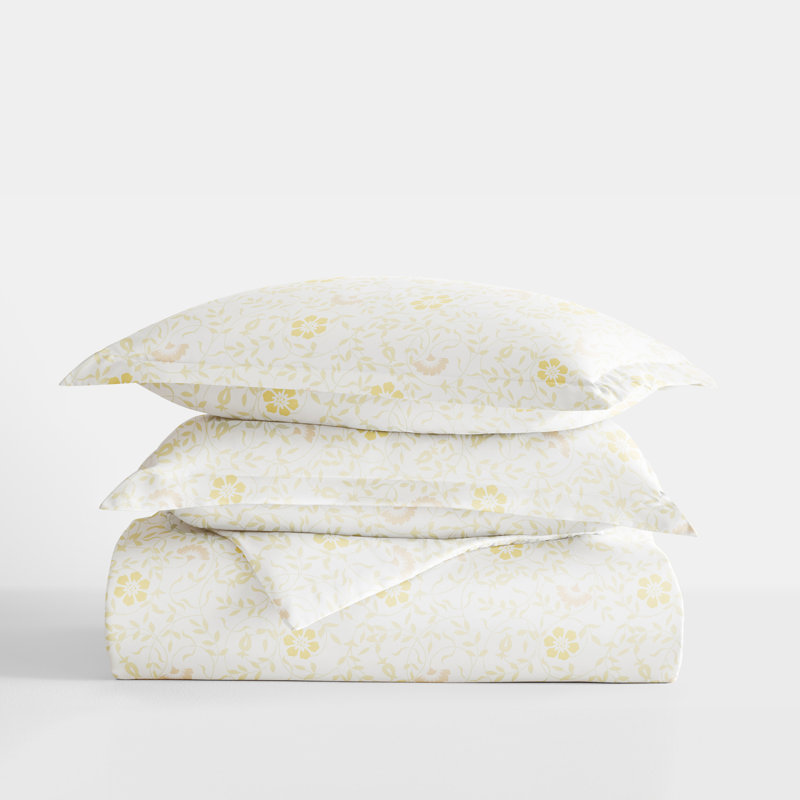 Becky Cameron Floral Duvet Cover, King/Cal. King Duvet Cover + 2 Standard Shams
