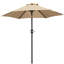Parasol de terrasse Allport 7,5 pi avec inclinaison et manivelle-1392165998-1392166005