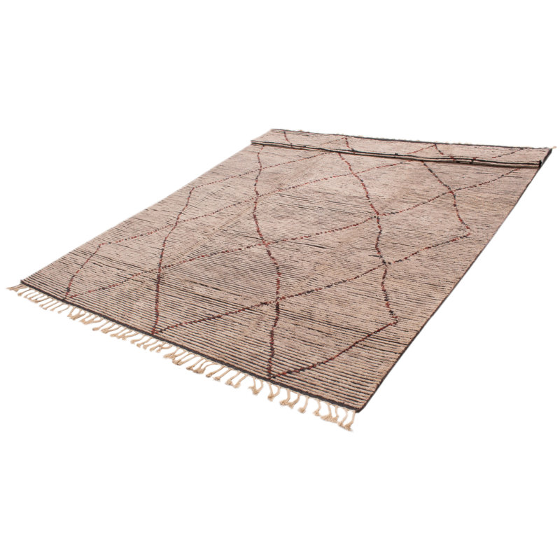 Tapis beige Tangier 10 pi 0 po x 13 pi 9 po