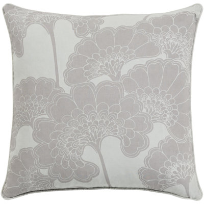Coussin japonais à motif floral