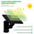 Schlusser Solar Lights with Motion Sensor Outdoor Security Lights Waterproof