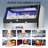 300lbs/24h Commercial Ice Maker Machine With 75lbs Storage Bin, Stainless Steel Undercounter/freestanding Ice Maker Machine For Home Bar Outdoor, 108pcs Ice Cubes Ice Machine
