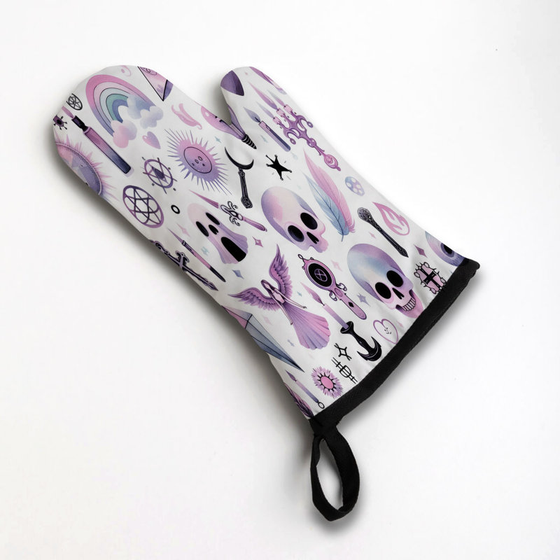 Goth Pastels Oven Mitt Cotton Twill