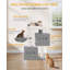 Cat Tree, 75 cm Tower, Sisal Scratching Post, Cats Tower for Indoor, Multi-Level Stable Cat Tree with Cats House, 2 Caves, Pompoms-753293806