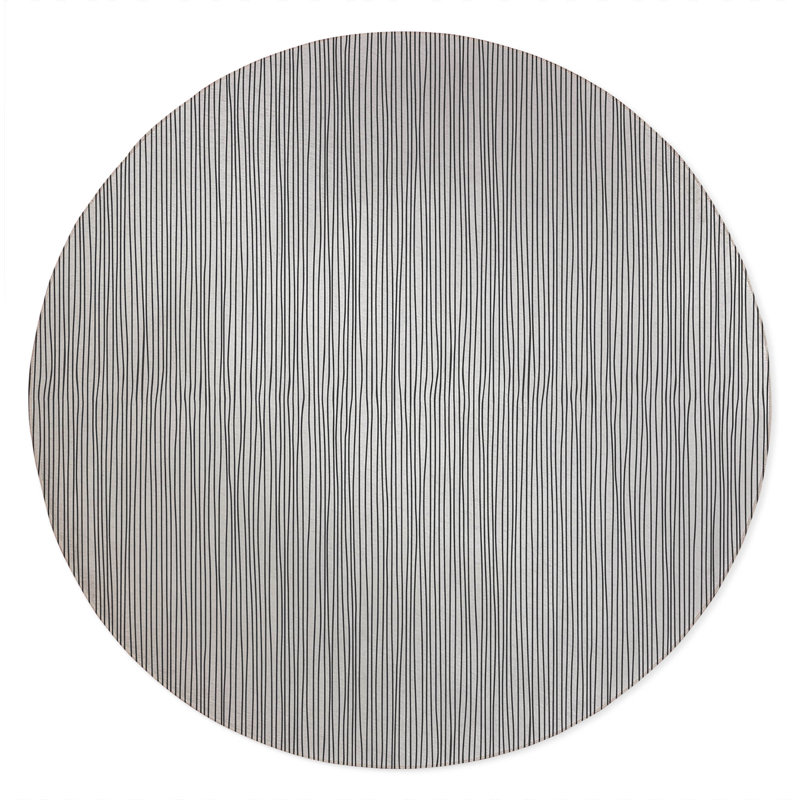 Eric Non-Slip Outdoor Rug, Round 5'