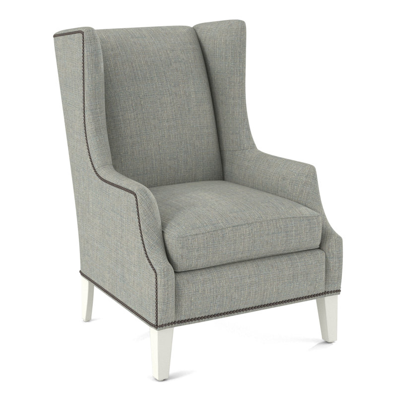 Wingback Chair, 61471-61, White