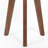 Caspian - Round Accent End Table - Brown