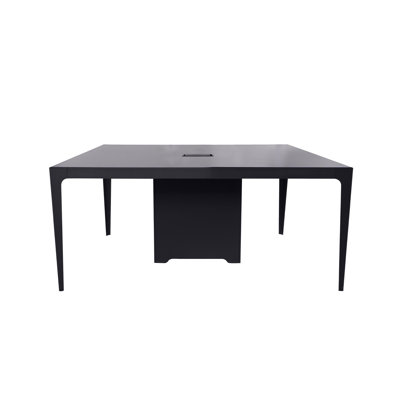 Conference Meeting Table For 6 Persons (Light Elm) by Inbox Zero
