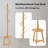 Freestanding Coat Rack For Entryway And Corner-258405551