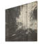 Northern Harmony Black Sky - Art sur bois de pin naturel-1152708482