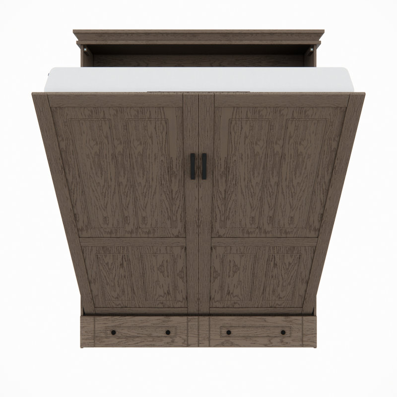 Grand lit escamotable Henderson, Gris