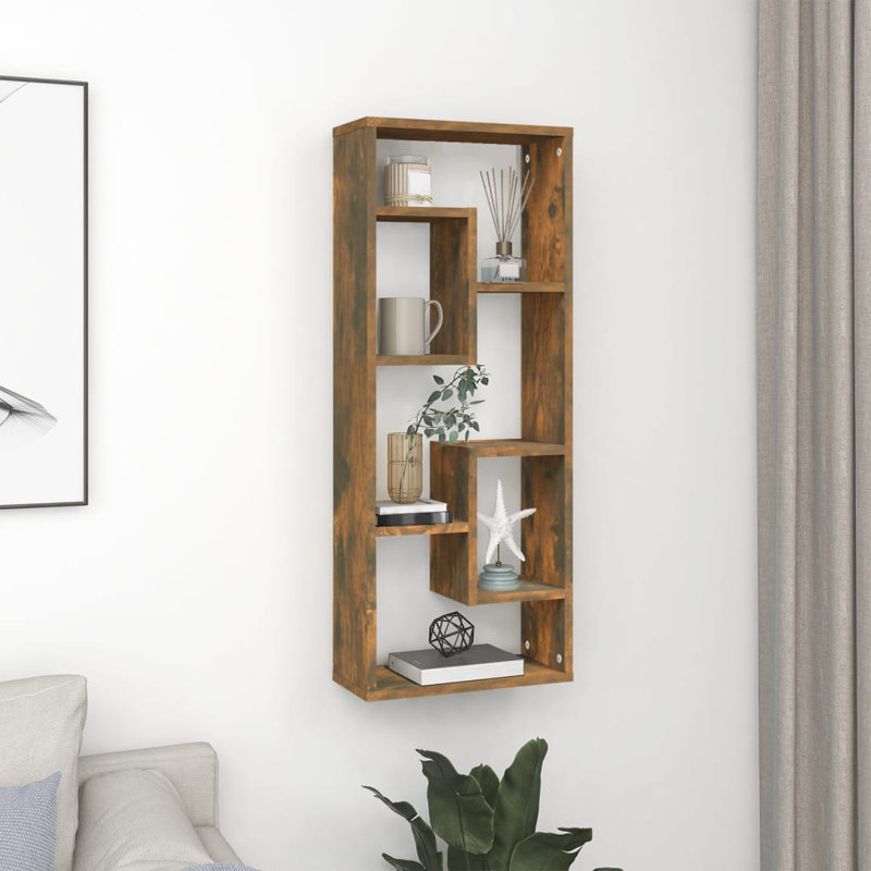 Louidor Accent Shelf, Dark Brown