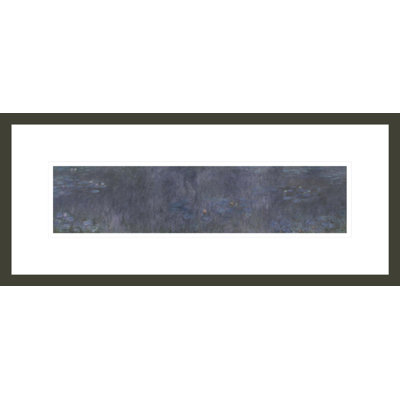 The Water Lilies - Tree Reflections by Claude Monet -Framed Giclee Print