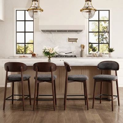 Solid Wood Counter Stool
